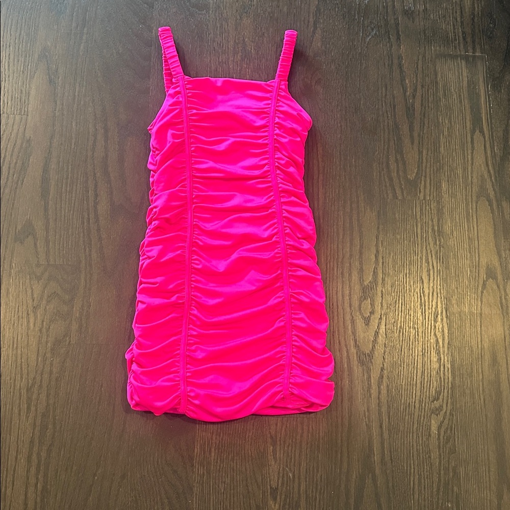 KatieJ NYC Girls  Scarlett Pink Dress Size XL
NWOT